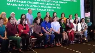 Filipino Community Event With  VP SARA Z. DUTERTE#filipino in Singapore