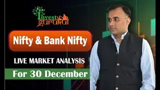 LIVE MARKET ANALYSIS | 30 Dec | #nifty #banknifty #biocon #muthootfinance  #stockmarket #trading