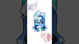 ???:예뻐예뻐,퓨바!(?) [PPPP] #쿠키런킹덤 #쿠킹덤 #쉐밀 #퓨바 #그림 #이비스페인트x #얼모