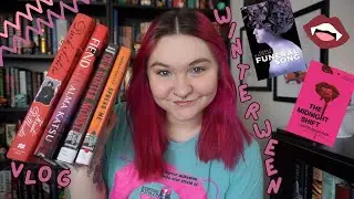 Winterween Readathon Reading Vlog // I Read 5 Horror Books!