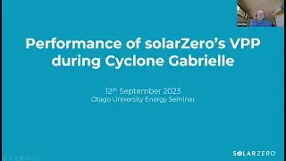 Performance of solarZero's VPP during Cyclone Gabrielle (Eric Pyle from Solar Zero)