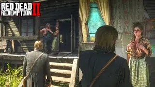 (RDR2) Местонахождение свинофермы. Странный толстяк и его жена/сестра