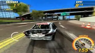 FlatOut 2. City Central 1, Insetta, 2x nitro - 40.89