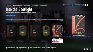 FIFA 23- Season Objectives (Into the Spotlight Level 15) Reward #646 (PS5)