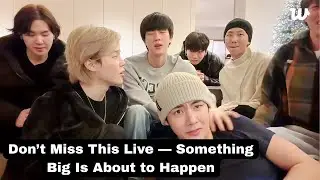 Only on this Live  BTS Squad sharing funny stories from the hotel yesterday