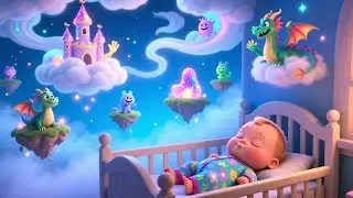 Bed Time Dream World 🌙✨ Fun Sleep Song for Kids | Calm & Relaxing Music
