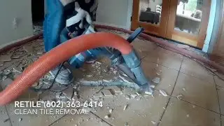 How To Have Tiles Removed-Virtually DUST FREE tile removal (Arizona)