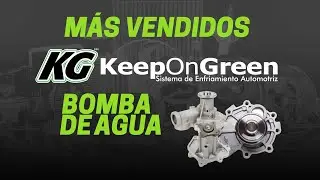 M&aacute;s vendidos 2020 BOMBA DE AGUA #KeepOnGreen