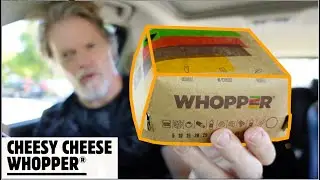 Hungry Jacks Cheesy Cheese Whopper Review