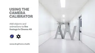Cinema 4D Tutorial: Using the Camera Calibrator
