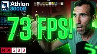 Testei o Athlon 3000G junto com a RX 580 no Counter-Strike 2 (CS2) e Fiquei Surpreso! 😲