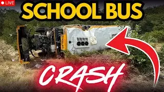 🔴 SCHOOL BUS CRASH! Leander. MASS CASUALTIES!! Texas. LIVE.