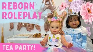 НОВАЯ ролевая игра с куклой Reborn | Чаепитие #rebornroleplay #reborn #rebornbaby