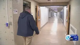 Oneida school superintendent shows us the new and improved high school, months after a flood shut it