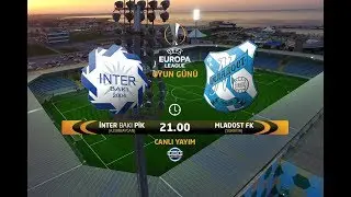 İnter Baku (Azerbaijan) - Mladost Lucani (Serbia) 2-0 ★ UEFA Europa League★