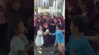 Lepar bunga malah nay dapatnay 2 bocil mana satu cowok satu satu  cewek 😌😌😌 #family #wedding #baby