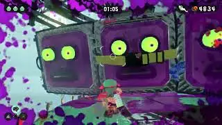 Splatoon 2 Story Mode (177)- [Hero Brella] - Lips for days - The Octostomp returns