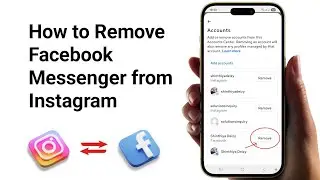 Как удалить Facebook Messenger из Instagram &mdash; обновление 2025 года