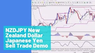 NZDJPY New Zealand Dollar Japanese Yen Sell Trade Demo - Short Trade Forex Profitude Demo