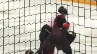 Wings #8 Drew Doyon vs. Minot's Iverson