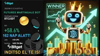 🤖58,6% PROFIT 162 nap alatt! Ind&iacute;tsd el te is a PROFIT TERMELŐ botjaidat BITGETEN!