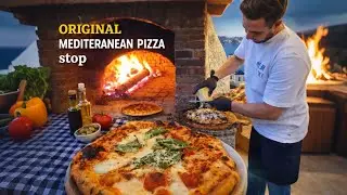 How Original Pizza Tastes in the Mediterranean 🍕 | Stone Oven Village Pizza