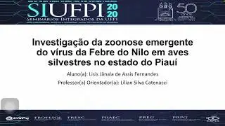 SIUFPI - Investiga&ccedil;&atilde;o da zoonose emergente do v&iacute;rus da FNO em aves silvestres no Piau&iacute;