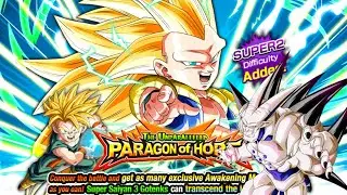 TEAM SHADOW DRAGON VS GOTENKS SSJ3 PHY 50 STAMINA - DragonBall Z Dokkan Battle ITA