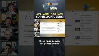 Avalanche Brings 50 Million Users #crypto #shorts