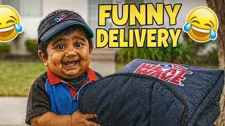 Funny Pizza Delivery