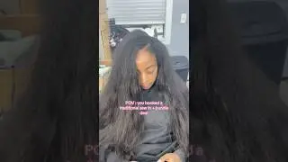 Traditional sew in with hair included deals #hair #hairstyle #bundles #curls #sewing