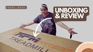Unboxing and *honest* review of RPM757MI Treadmill | Installation | DIY #vlog #honestreview #fitness