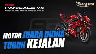 DUCATI PANIGALE V4 M&Aacute;RQUEZ 2025 WORLD CHAMPION REPLICA: MOTOR JUARA DUNIA TURUN KE JALAN