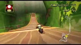 MKWii maple treeway TAS / TAF all laps #mkwii #mariokart #tas