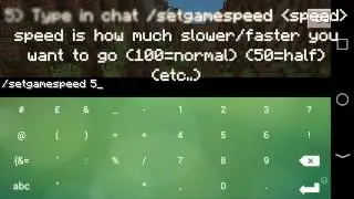 Real-time Slowmotion Mod - MCPE