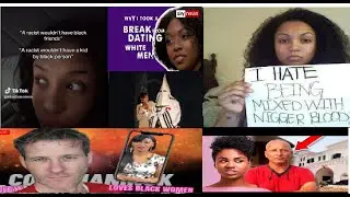 Depressed Mixed Race females & sad black  women warns racist white father stop dating black girls