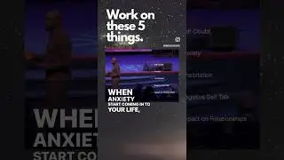 Work on self doubt , anxiety & negative people by using the Do not disturb method .