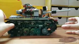 Lego german M60 Patton. Review
