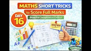 Maths tricks| Day 16/30| #education #boardexam2026 #tet #maths #live #mathstricks #trending #trend