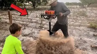 Fazendo minha própria cerca e economizei um bom valor