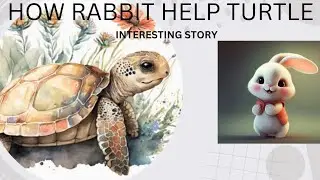 How Rabbit help Turtle| story | story in hindi| story for. kids| best story| rabbit story
