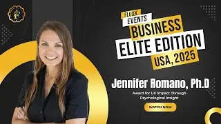 Jennifer Romano, Ph.D. | Award for UX Impact Through Psychological Insight &ndash; Fluxx Events USA 2025