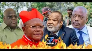 MOMENT CLÉ EN RDC : MESSAGE FORT DE JOSEPH KABILA À LA NATION, LE CARDINAL AMBONGO FRAPPE FORT!