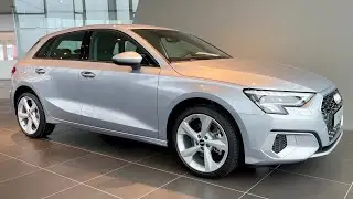 Новый Audi A3 Sportback (2021 г.) - FIRST LOOK экстерьер, интерьер (Advanced 30 TDI)