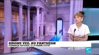 Simone Veil entre au Panthéon : 