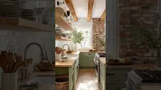 Sage Green Kitchen Decor Ideas 🌿 | Cozy & Timeless Inspiration #cottagestyle