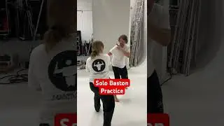 Kali Martial Arts Basic Solo Baston Practice in Kali Sikaran #martialart #kali #shorts
