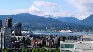 LIVE Disney Wonder Departure | Clear Skies, Stunning Mountains, Magic in Vancouver Harbour