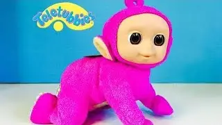 Popular Mini Baby Teletubbies Tiddlytubbies Shuffle 'n' Giggle Toy Ping Compilation