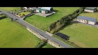 DJI Park testing in Ireland | Flying Drone over the Irish Fields | County Down